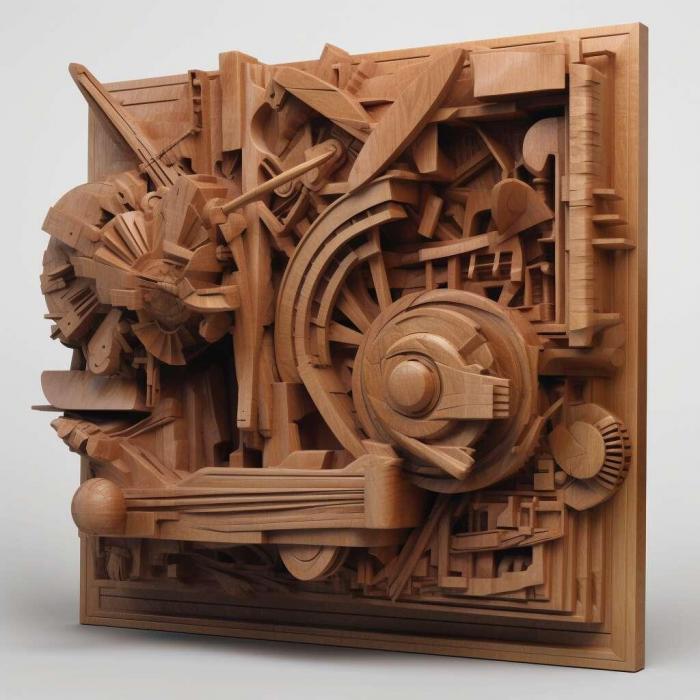 نموذج ثلاثي الأبعاد لآلة CNC 3D Art 